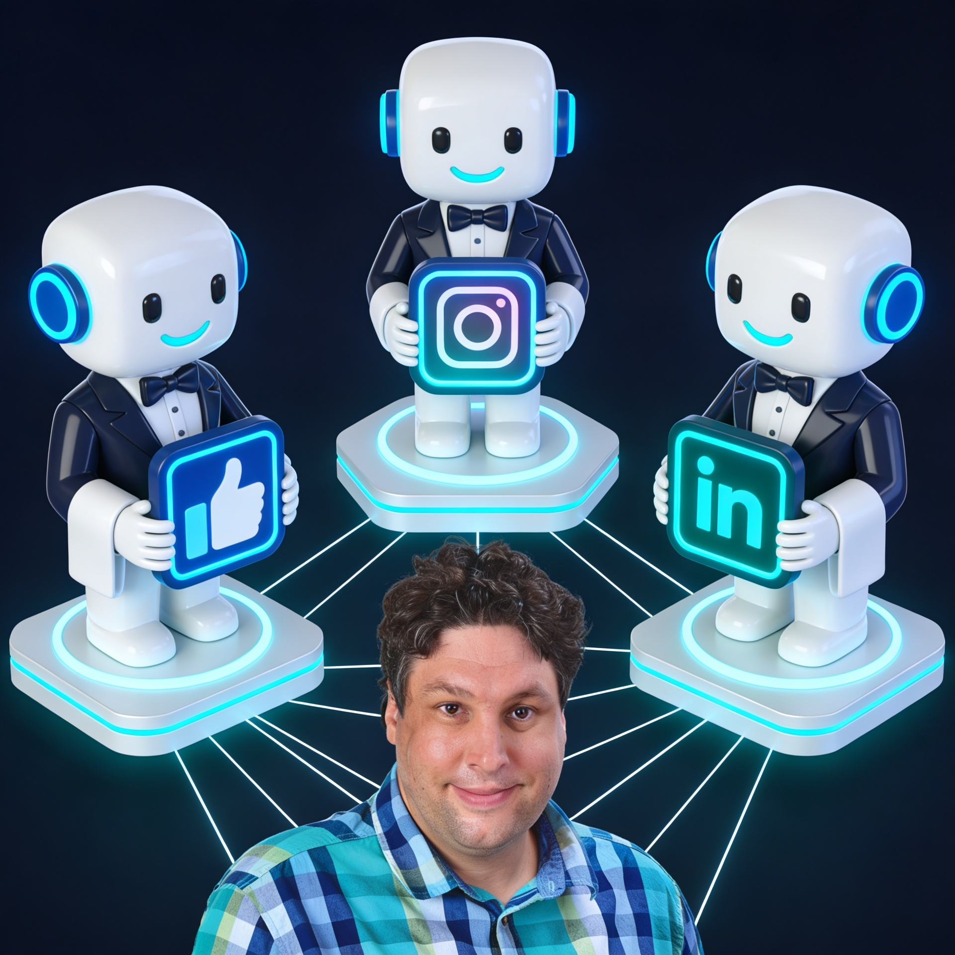Drei Bots als virtuelles Sales-Team